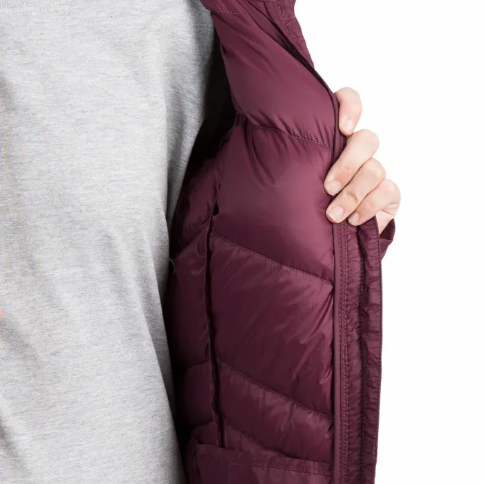 Micaela Lightweight Down Jacket Fig Women Trespass Puffer Jackets