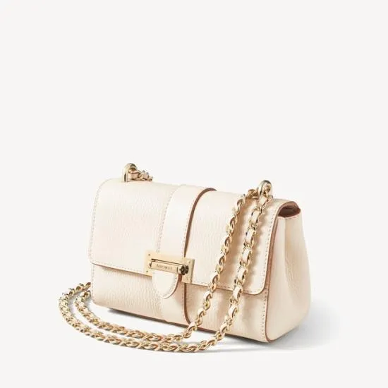 Micro Lottie Bag Ivory Pebble Women Aspinal Of London Lottie