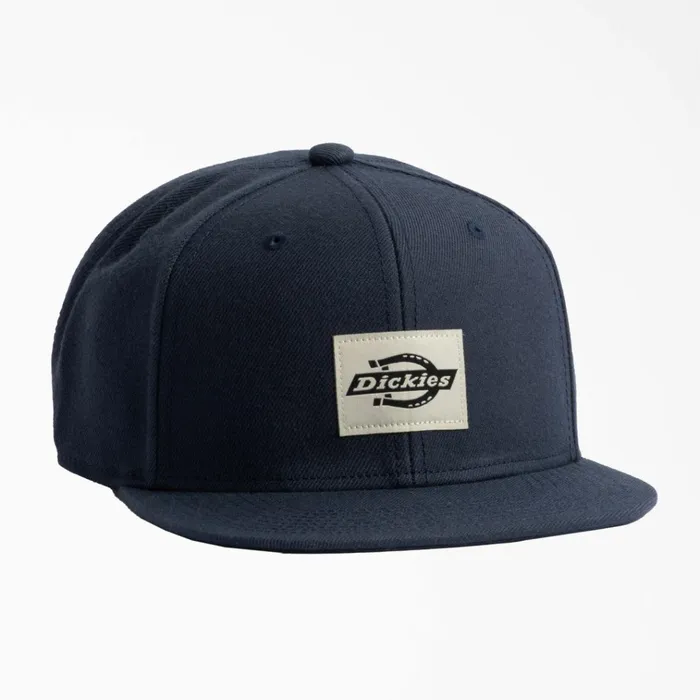 Mid Pro Flat Brim Hat Dark Navy Dark Navy dn Men Dickies Hats and Beanies