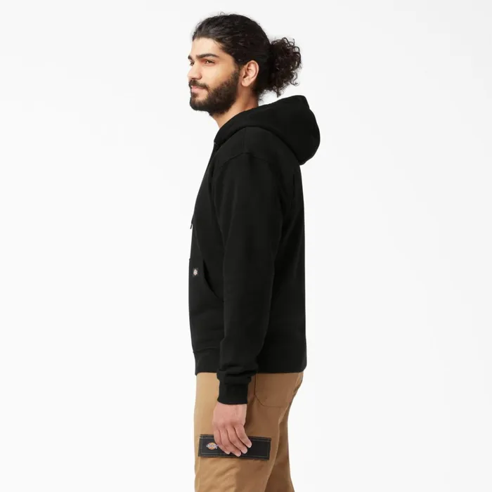 Midweight Fleece Hoodie Black Black bk Men Dickies Outerwear Midweight Fleece Hoodie Black Black bk Men Dickies Outerwear