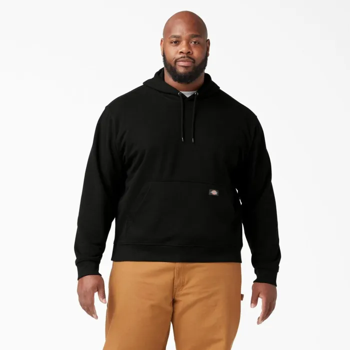 Midweight Fleece Hoodie Black Black bk Men Dickies Outerwear Midweight Fleece Hoodie Black Black bk Men Dickies Outerwear