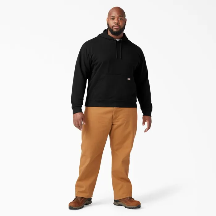 Midweight Fleece Hoodie Black Black bk Men Dickies Outerwear Midweight Fleece Hoodie Black Black bk Men Dickies Outerwear