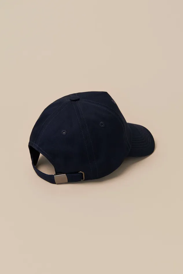 Miller Cotton Twill Baseball Cap Dark Blue Men Lucky Brand Hats