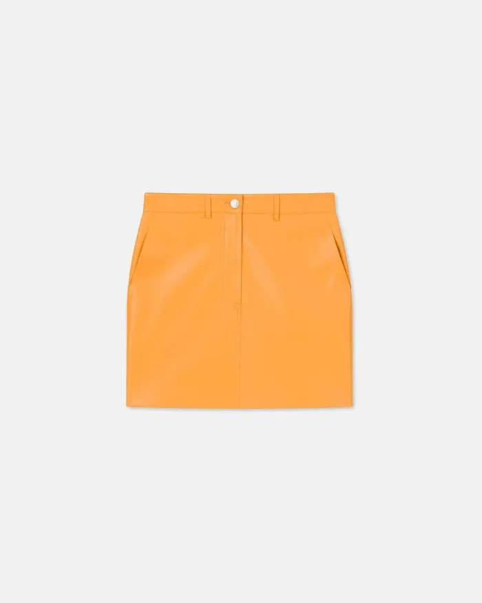 Miray Orange Women Nanushka Skirts Miray Orange Women Nanushka Skirts