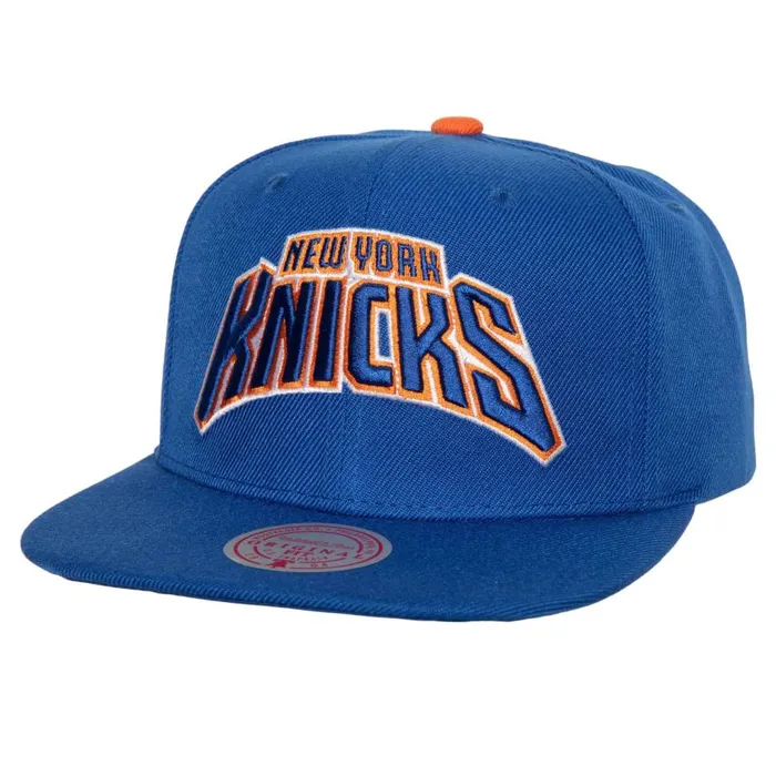 Mitchell and Ness 2013 Draft Snapback HWC New York Knicks Men Hats and Headwear