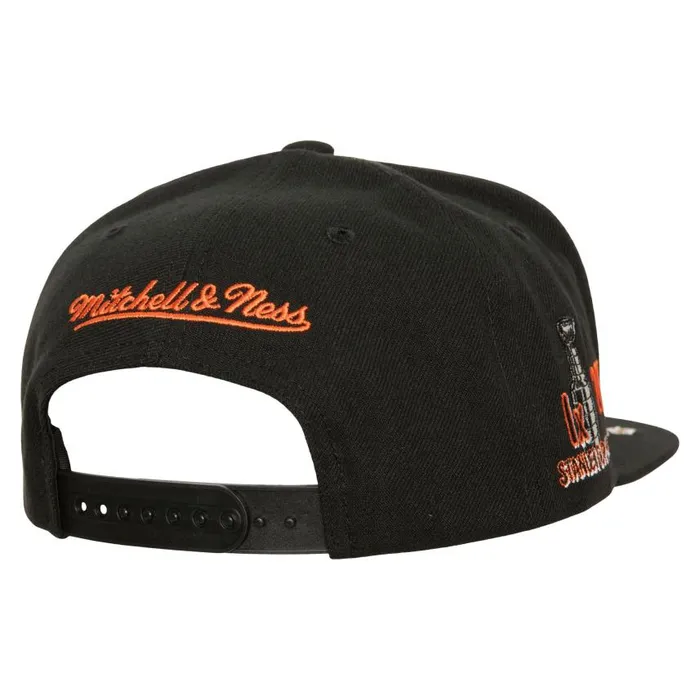 Mitchell and Ness All Out Snapback Anaheim Ducks Men Hats and Headwear