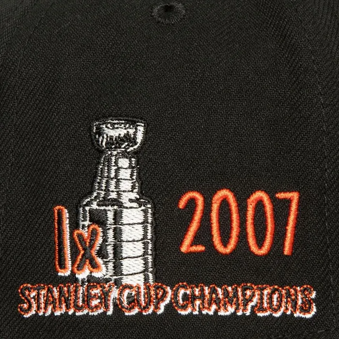 Mitchell and Ness All Out Snapback Anaheim Ducks Men Hats and Headwear
