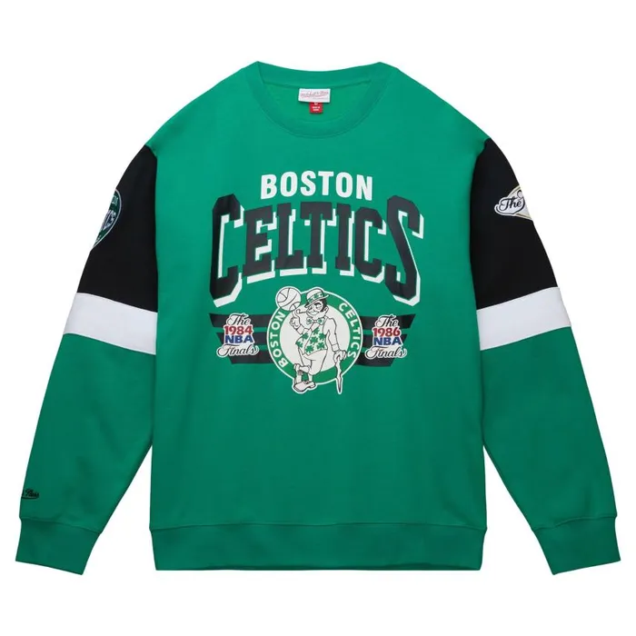 Mitchell and Ness All Over Crew 30 Boston Celtics Men Hoodies and Sweatshirts Mitchell and Ness All Over Crew 30 Boston Celtics Men Hoodies and Sweatshirts