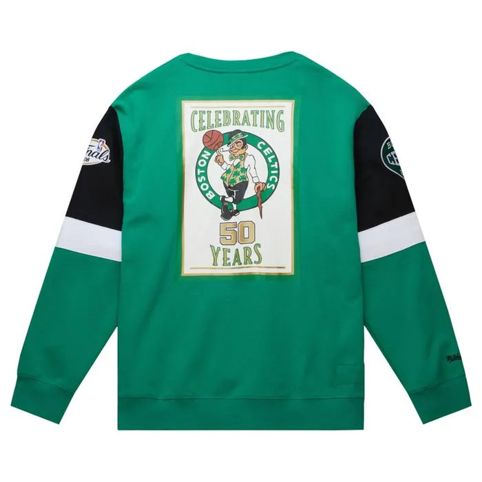 Mitchell and Ness All Over Crew 30 Boston Celtics Men Hoodies and Sweatshirts Mitchell and Ness All Over Crew 30 Boston Celtics Men Hoodies and Sweatshirts