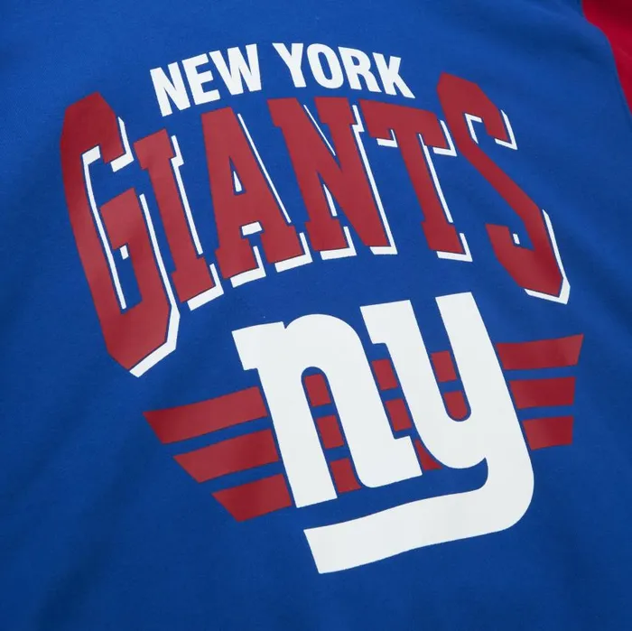 Mitchell and Ness All Over Crew 30 New York Giants Men Hoodies and Sweatshirts Mitchell and Ness All Over Crew 30 New York Giants Men Hoodies and Sweatshirts
