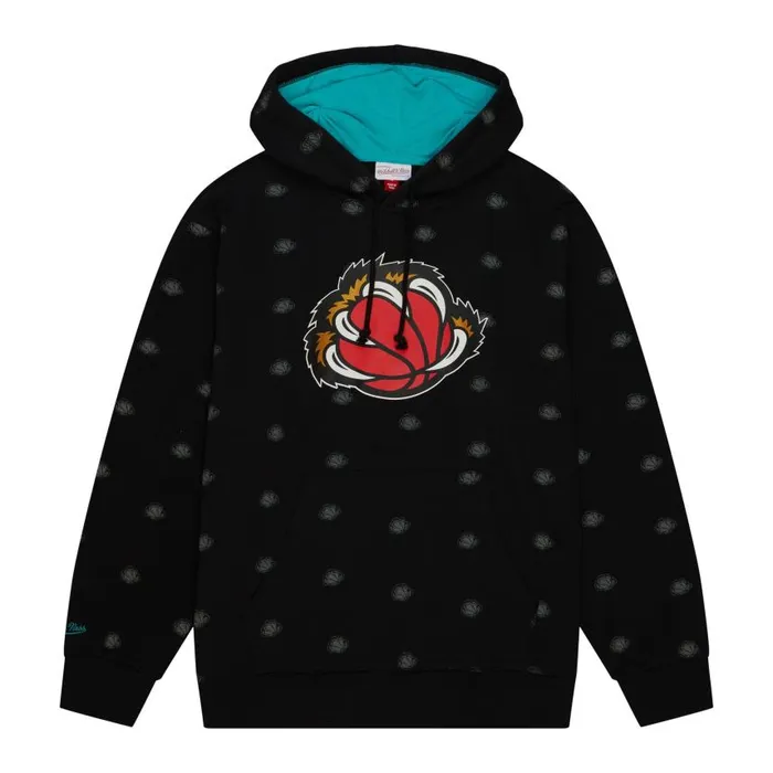 Mitchell and Ness AOP Fleece Hoodie Vancouver Grizzlies Men Hoodies and Sweatshirts Mitchell and Ness AOP Fleece Hoodie Vancouver Grizzlies Men Hoodies and Sweatshirts