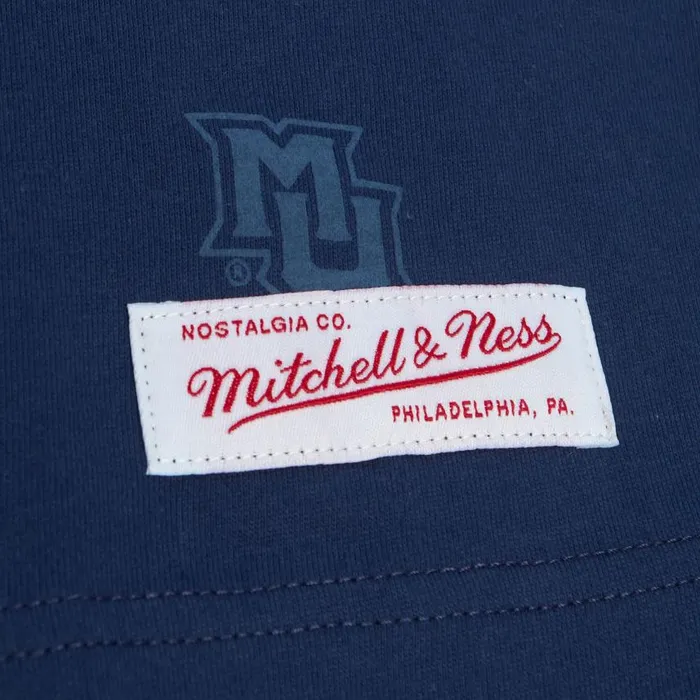 Mitchell and Ness AOP SS Top Marquette University Men TShirts and Tops Mitchell and Ness AOP SS Top Marquette University Men TShirts and Tops