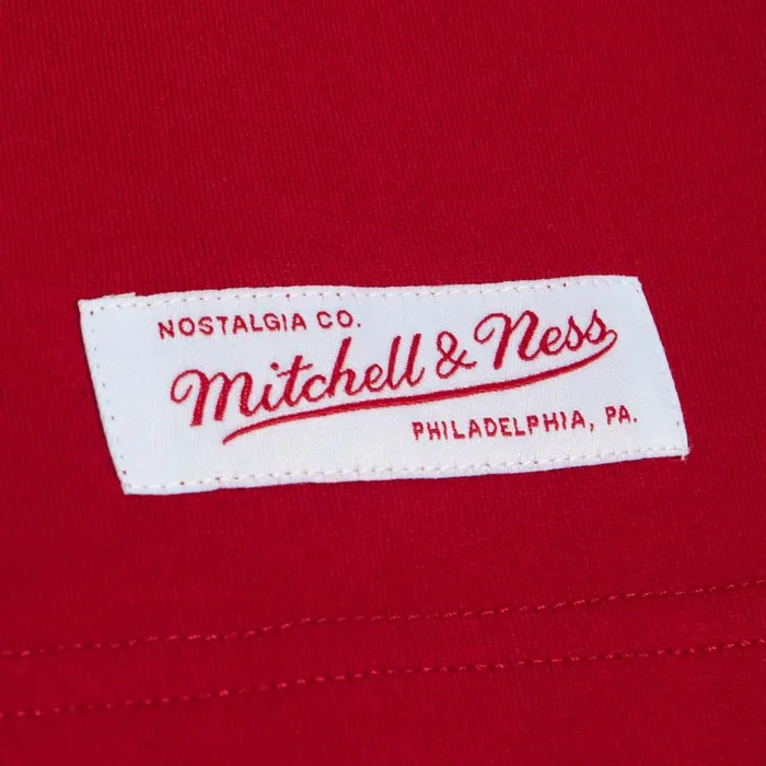 Mitchell and Ness AOP SS Top University Of Arkansas Men TShirts and Tops Mitchell and Ness AOP SS Top University Of Arkansas Men TShirts and Tops
