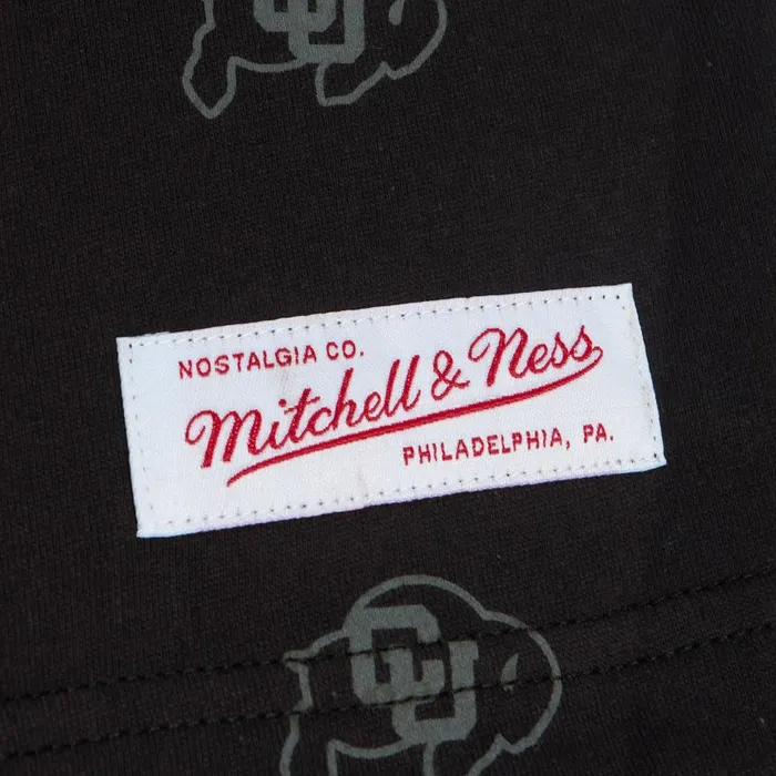 Mitchell and Ness AOP SS Top University Of Colorado Boulder Men TShirts and Tops Mitchell and Ness AOP SS Top University Of Colorado Boulder Men TShirts and Tops