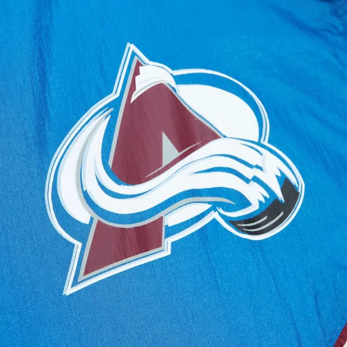 Mitchell and Ness Arched Retro Lined Windbreaker Colorado Avalanche Men Jackets and Outerwear Mitchell and Ness Arched Retro Lined Windbreaker Colorado Avalanche Men Jackets and Outerwear