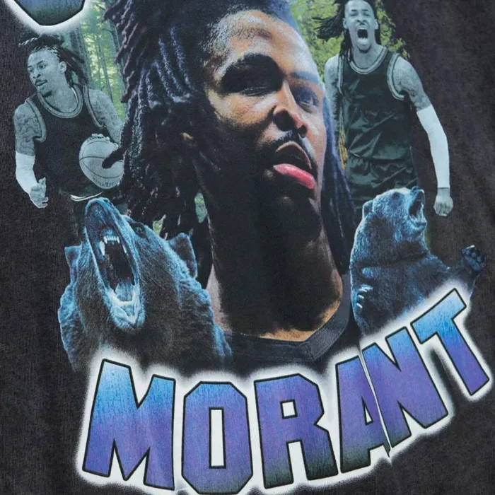 Mitchell and Ness ASG Concert Tee Players Association Ja Morant Men TShirts and Tops Mitchell and Ness ASG Concert Tee Players Association Ja Morant Men TShirts and Tops