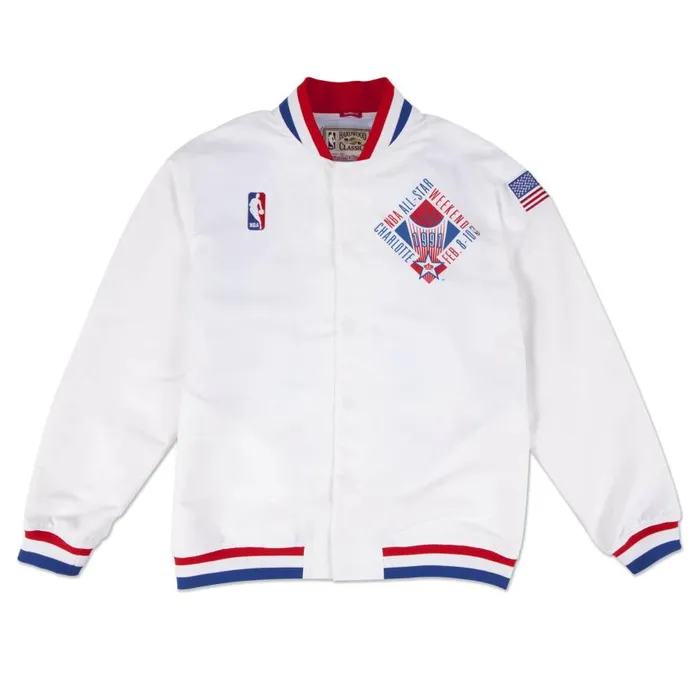 Mitchell and Ness Authentic All Star East 199192 Warm Up Jacket Men Jackets and Outerwear