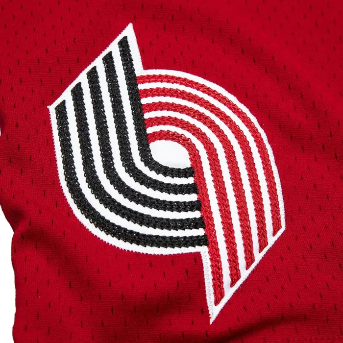 Mitchell and Ness Authentic Shorts Portland Trail Blazers 198081 Men Shorts