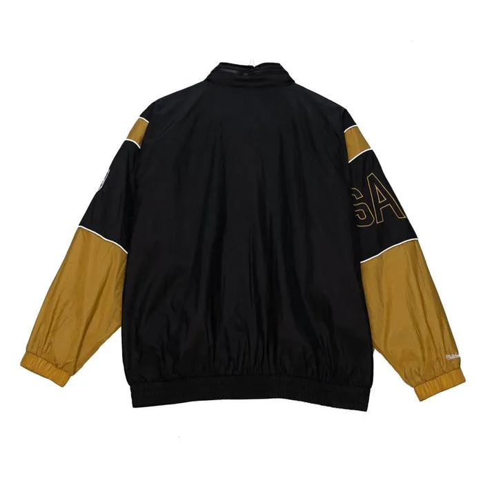 Mitchell and Ness Authentic Sideline Jacket New Orleans Saints Men Jackets and Outerwear Mitchell and Ness Authentic Sideline Jacket New Orleans Saints Men Jackets and Outerwear