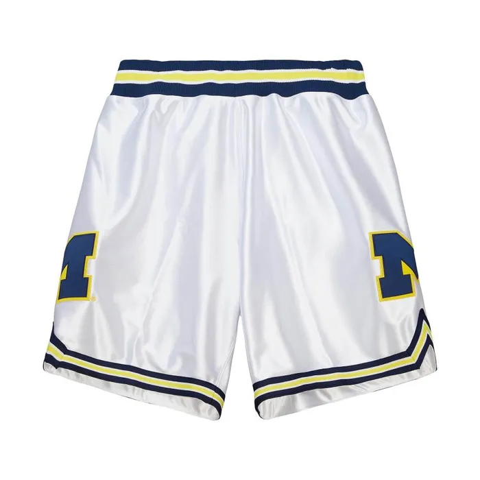 Mitchell and Ness Authentic University Of Michigan 1991 Shorts Men Shorts