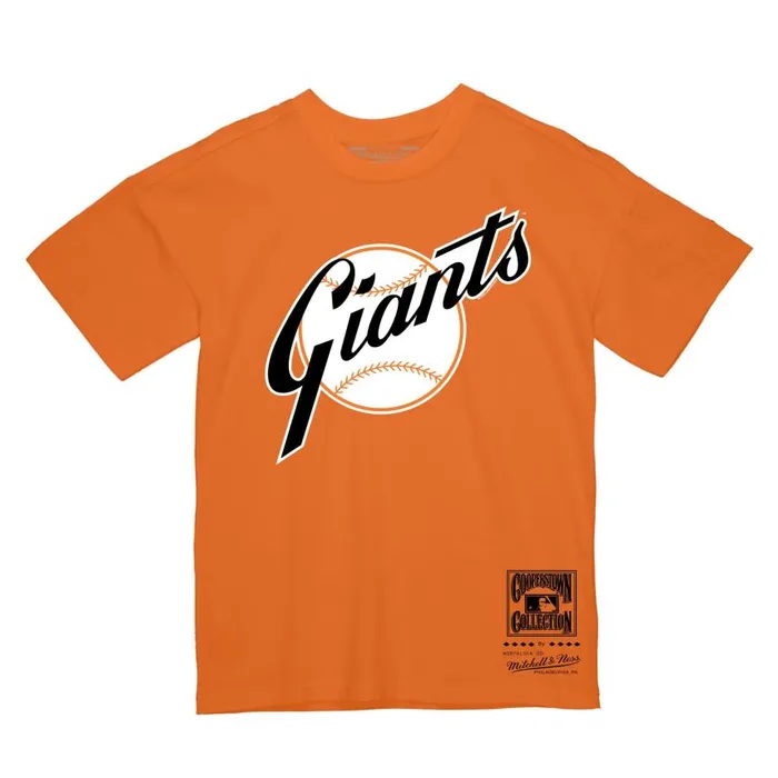 Mitchell and Ness Basic Logo 1 Tee San Francisco Giants Men TShirts and Tops