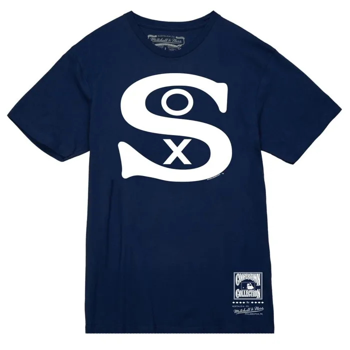 Mitchell and Ness Basic Logo 3 Tee Chicago White Sox Men TShirts and Tops