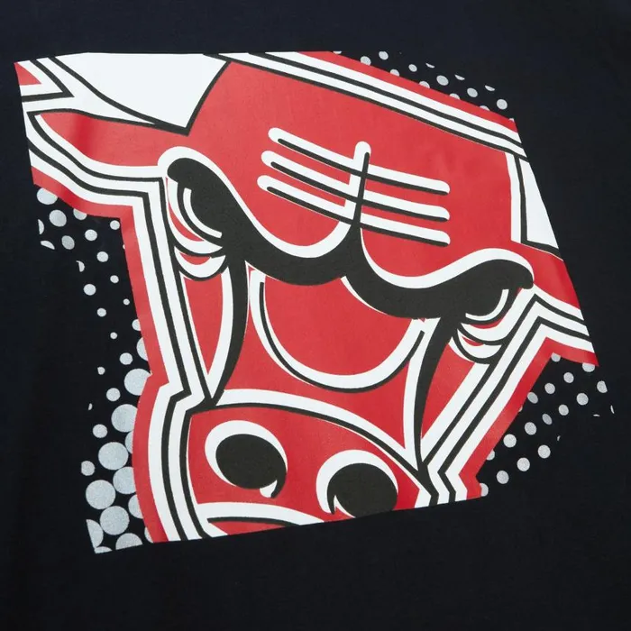 Mitchell and Ness Big Face 70 SS Tee Chicago Bulls Men TShirts and Tops Mitchell and Ness Big Face 70 SS Tee Chicago Bulls Men TShirts and Tops