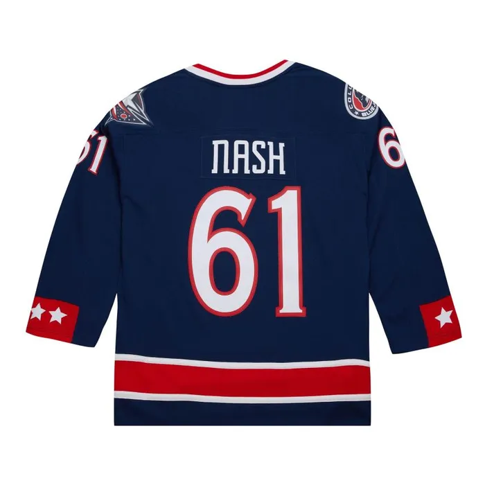 Mitchell and Ness Blue Line Rick Nash Columbus Blue Jackets Dark 2003 Jersey Men Jerseys Mitchell and Ness Blue Line Rick Nash Columbus Blue Jackets Dark 2003 Jersey Men Jerseys