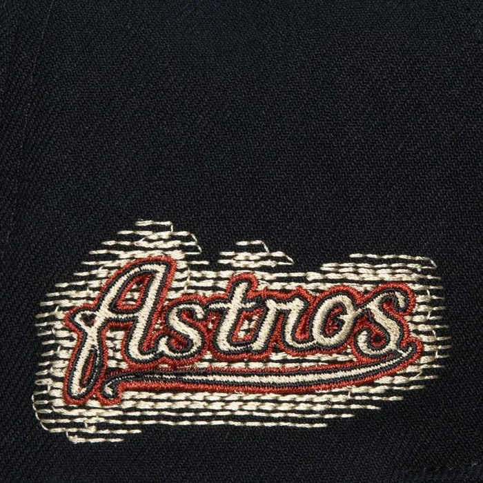 Mitchell and Ness Blurred Vision Snapback Coop Houston Astros Men Hats and Headwear Mitchell and Ness Blurred Vision Snapback Coop Houston Astros Men Hats and Headwear