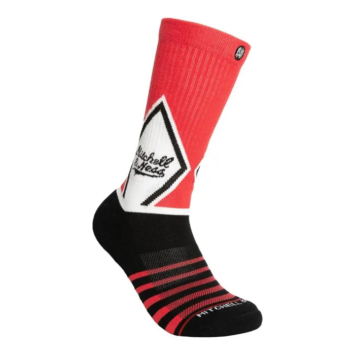 Mitchell and Ness Branded MandN Crew Sock Men Socks