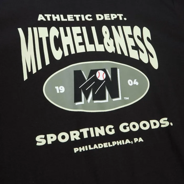 Mitchell and Ness Branded MandN Graphic LS Tee Men TShirts and Tops Mitchell and Ness Branded MandN Graphic LS Tee Men TShirts and Tops
