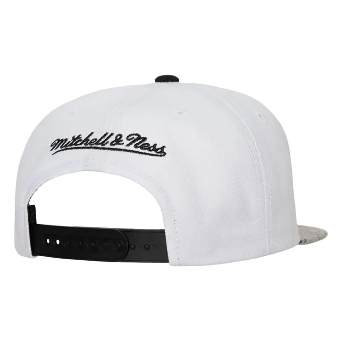 Mitchell and Ness Cement Top Snapback Los Angeles Lakers Men Hats and Headwear Mitchell and Ness Cement Top Snapback Los Angeles Lakers Men Hats and Headwear