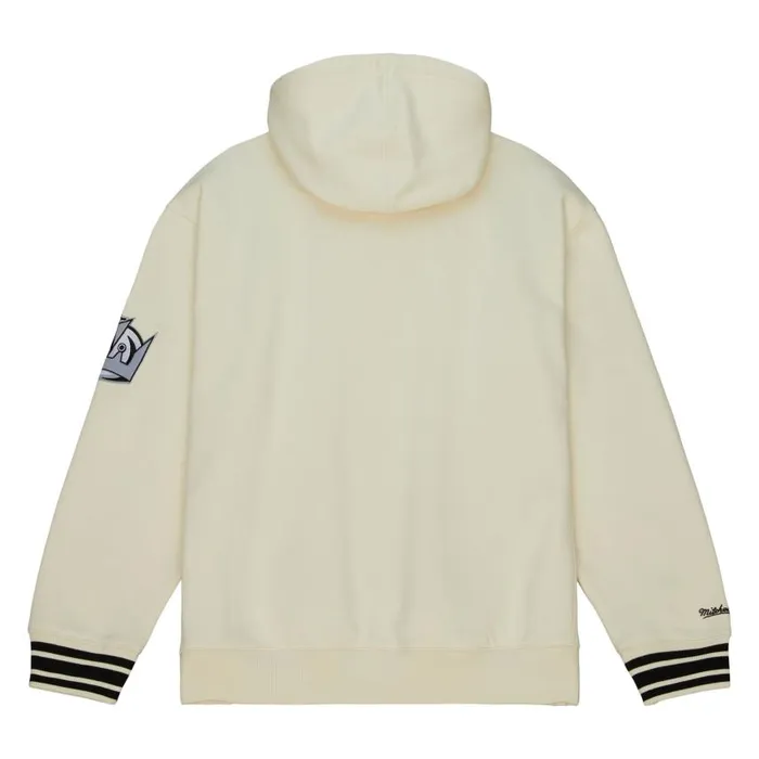 Mitchell and Ness Chainstitch Heavyweight Hoodie Current Los Angeles Kings Men Hoodies and Sweatshirts