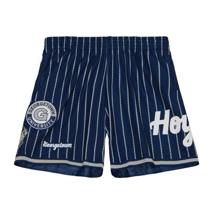 Mitchell and Ness City Collection Mesh Shorts Georgetown University Men Shorts