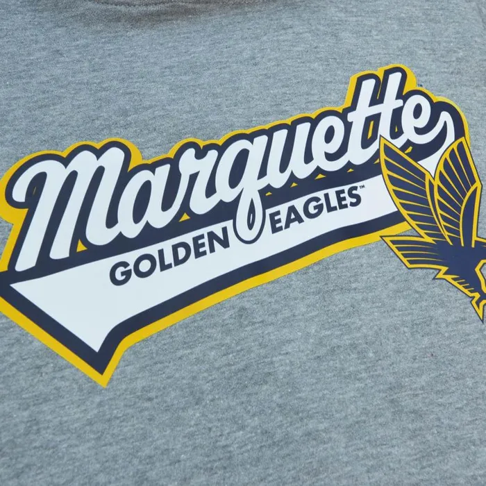 Mitchell and Ness College Tailsweep Pullover Marquette University Men Hoodies and Sweatshirts Mitchell and Ness College Tailsweep Pullover Marquette University Men Hoodies and Sweatshirts
