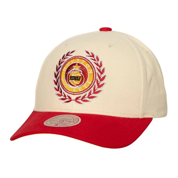Mitchell and Ness Collegiate Pro Snapback HWC Houston Rockets Men Hats and Headwear Mitchell and Ness Collegiate Pro Snapback HWC Houston Rockets Men Hats and Headwear