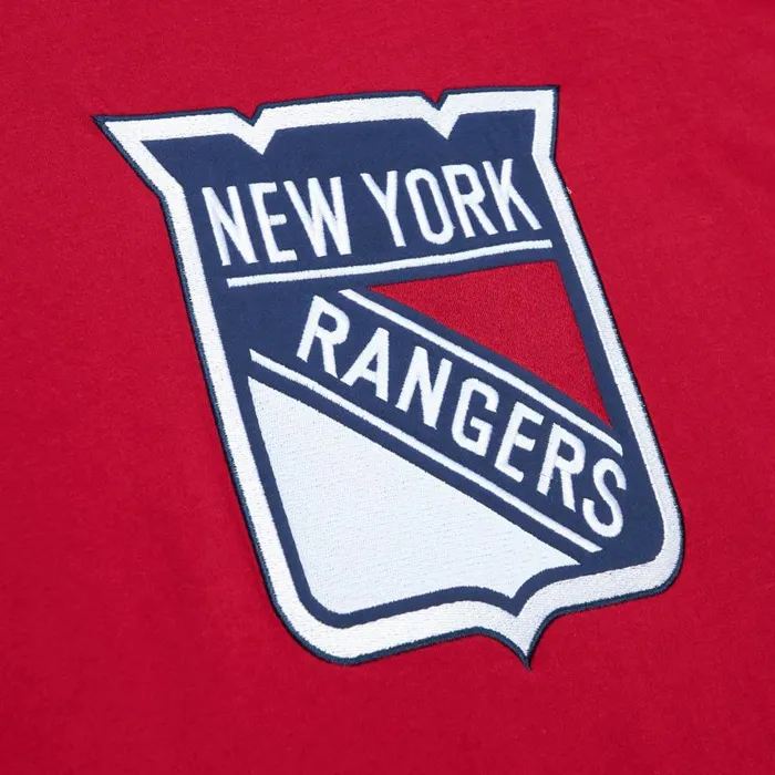Mitchell and Ness Color Blocked SS Tee New York Rangers Men TShirts and Tops Mitchell and Ness Color Blocked SS Tee New York Rangers Men TShirts and Tops