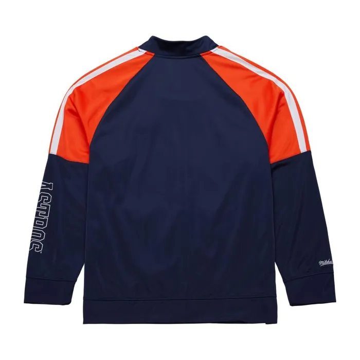 Mitchell and Ness Color Blocked Track Jacket Vintage Logo Houston Astros Men Jackets and Outerwear Mitchell and Ness Color Blocked Track Jacket Vintage Logo Houston Astros Men Jackets and Outerwear