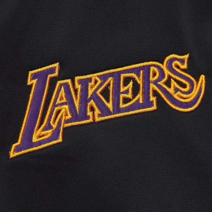 Mitchell and Ness Color Blocked Track Jacket Vintage Logo Los Angeles Lakers Men Jackets and Outerwear Mitchell and Ness Color Blocked Track Jacket Vintage Logo Los Angeles Lakers Men Jackets and Outerwear