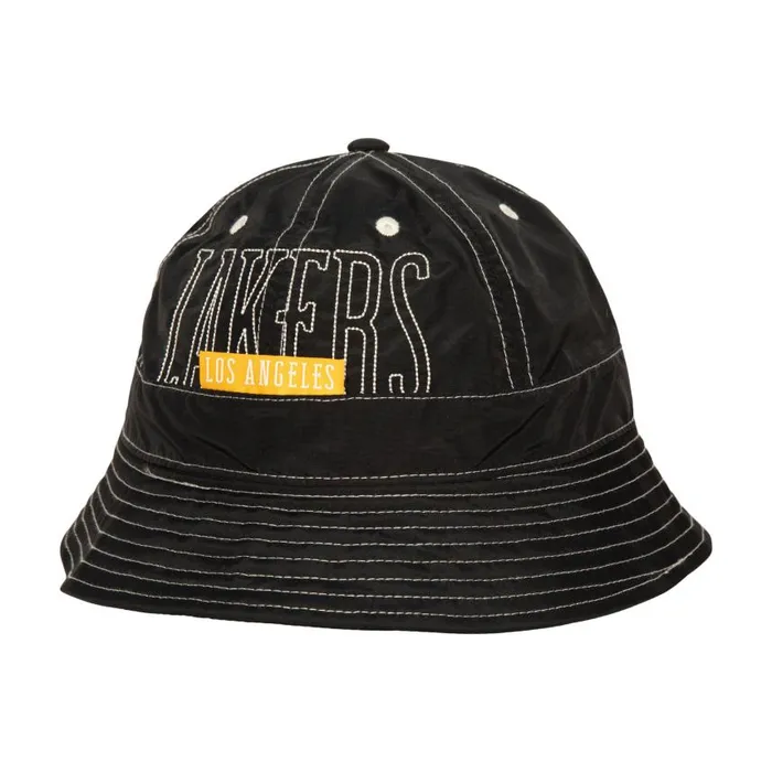 Mitchell and Ness Contrast 6 Bucket HWC Los Angeles Lakers Men Hats and Headwear