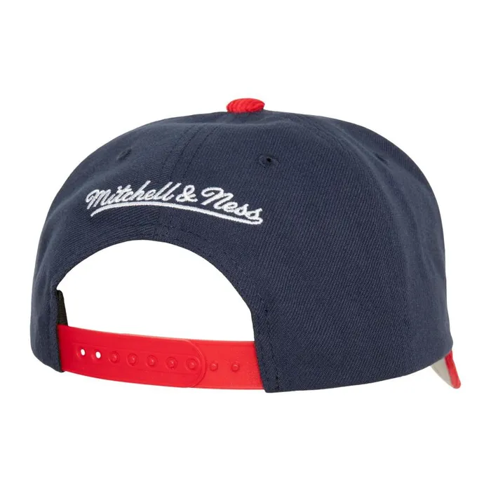 Mitchell and Ness Cord Pro Snapback Washington Capitals Men Hats and Headwear