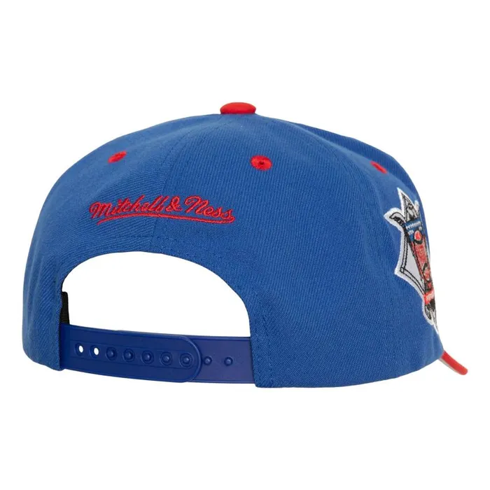 Mitchell and Ness Crown Jewels Pro Snapback Coop Atlanta Braves Men Hats and Headwear