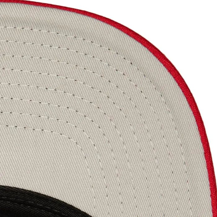 Mitchell and Ness Crown Jewels Pro Snapback Coop Atlanta Braves Men Hats and Headwear