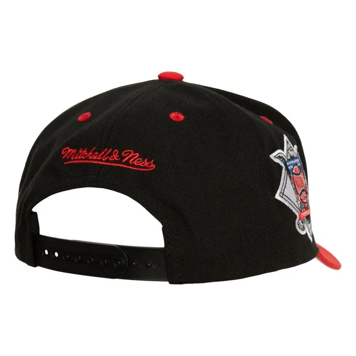 Mitchell and Ness Crown Jewels Pro Snapback Coop Cincinnati Reds Men Hats and Headwear Mitchell and Ness Crown Jewels Pro Snapback Coop Cincinnati Reds Men Hats and Headwear