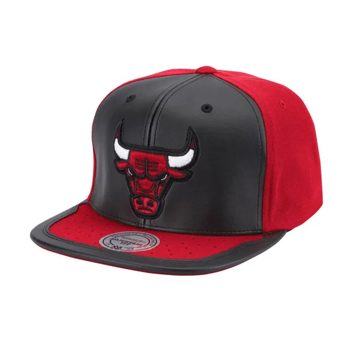 Mitchell and Ness Day One Snapback Chicago Bulls Men Hats and Headwear