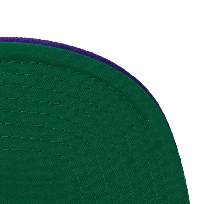 Mitchell and Ness Dual Whammy Snapback Los Angeles Lakers Men Hats and Headwear Mitchell and Ness Dual Whammy Snapback Los Angeles Lakers Men Hats and Headwear