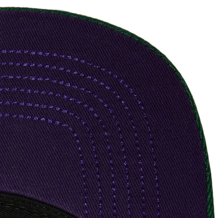 Mitchell and Ness Front Face Snapback HWC Milwaukee Bucks Men Hats and Headwear Mitchell and Ness Front Face Snapback HWC Milwaukee Bucks Men Hats and Headwear