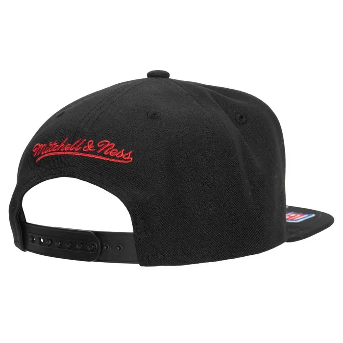 Mitchell and Ness Front Loaded Snapback Los Angeles Clippers Men Hats and Headwear Mitchell and Ness Front Loaded Snapback Los Angeles Clippers Men Hats and Headwear