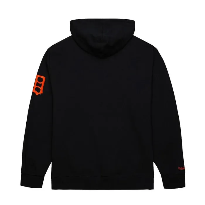 Mitchell and Ness Game Time Fleece Hoodie Vintage Logo Detroit Tigers Men Hoodies and Sweatshirts Mitchell and Ness Game Time Fleece Hoodie Vintage Logo Detroit Tigers Men Hoodies and Sweatshirts