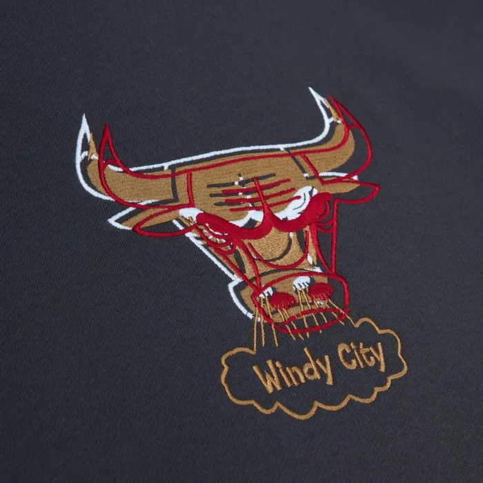 Mitchell and Ness Golden Hour Glaze Hoodie Chicago Bulls Men Hoodies and Sweatshirts Mitchell and Ness Golden Hour Glaze Hoodie Chicago Bulls Men Hoodies and Sweatshirts